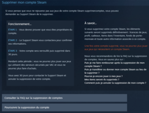 Supprimer un compte Steam, changer le nom du compte et le ID Steam